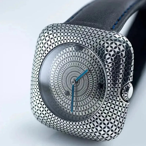 Sapphire Crystal Silver Watch