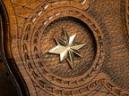 Luxury Backgammon Set – Carved Octagon Design