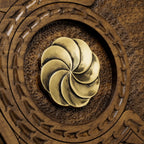 Luxury Backgammon Set – Armenian Eternity Symbol with Bronze Details