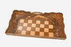 Armenian heritage combo board with bronze hardware