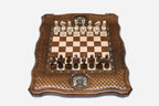 Georgian coat of arms combo set shown folded with carry handle