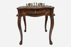 Eagle chess table, side profile