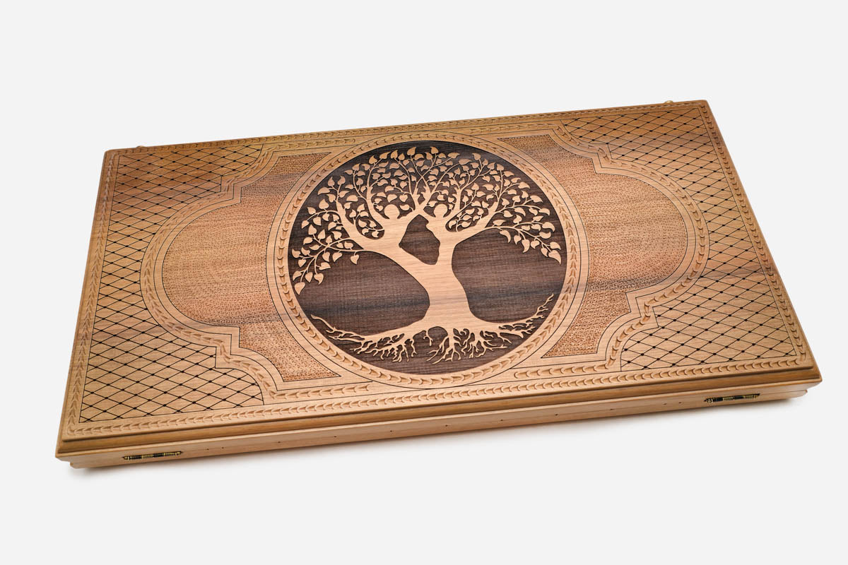 Armenian Tree of Life symbol carved by hand