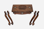 Georgian coat of arms backgammon table with the legs removed