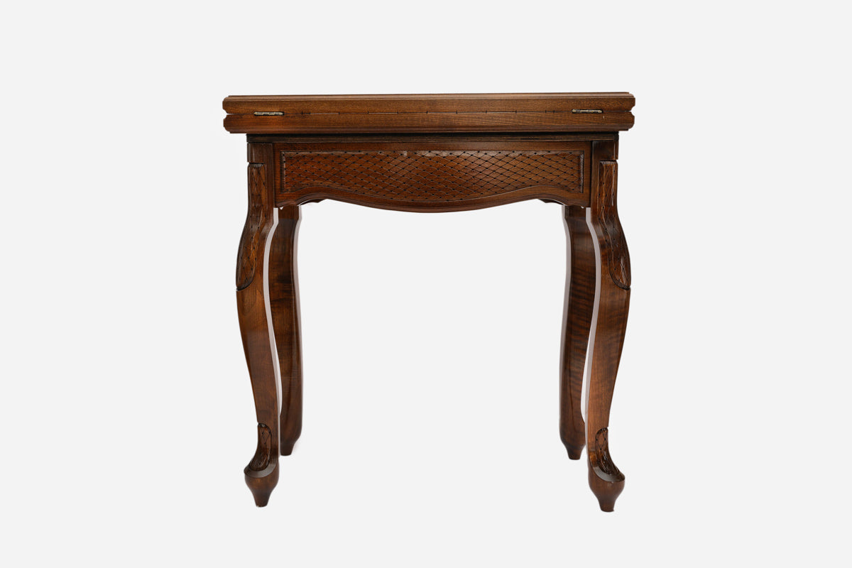 Tree of Life chess table, angled view