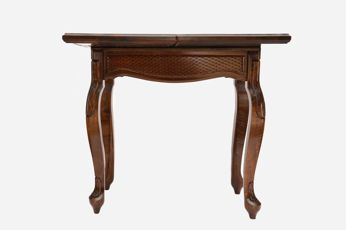 Tree of Life chess table, pedestal detail