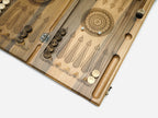The folded board showing the complete Armenian alphabet across the lid