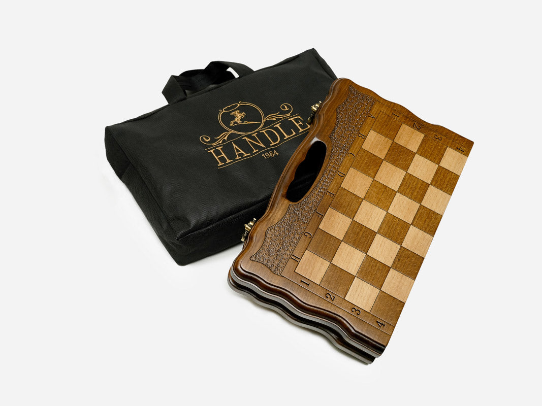 Chess and backgammon starter set - complete kit