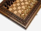 Ornament frame on the folding travel board