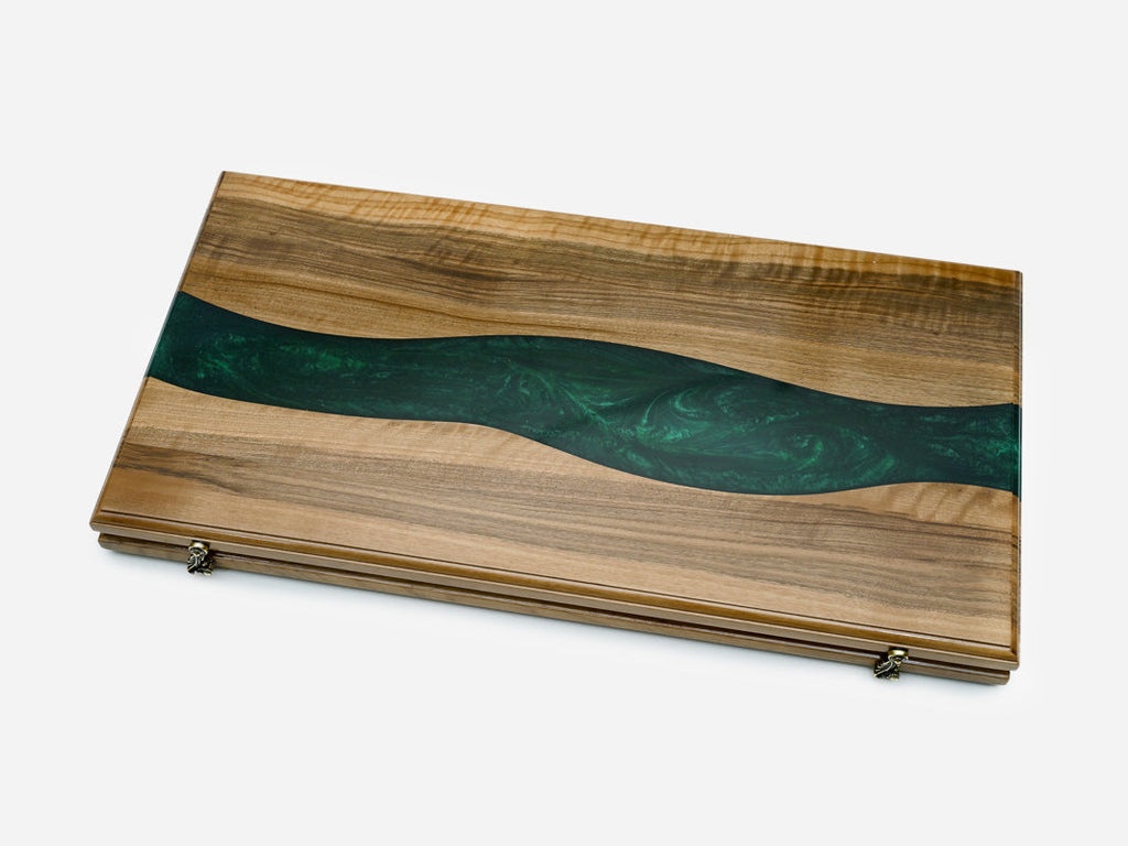 Side view of the folding board