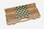Side view of the folding board