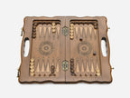 Luxury walnut combo set, detail