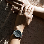Lilac Zirconia Sterling Silver Watch