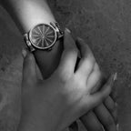 Lilac Zirconia Sterling Silver Watch