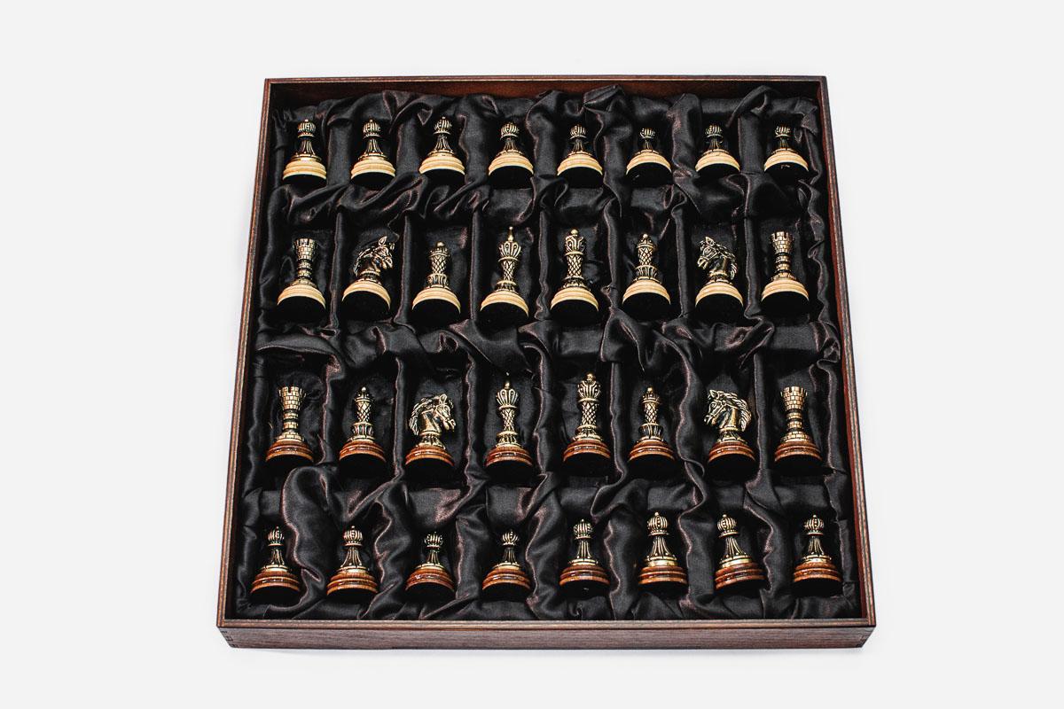 Eternity chess backgammon set with 32 checkers and dice