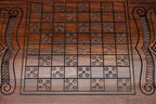 Eagle wooden backgammon board