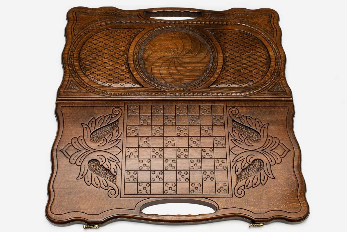 Detail of the scrollwork