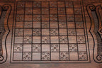 Scorpion wooden backgammon board