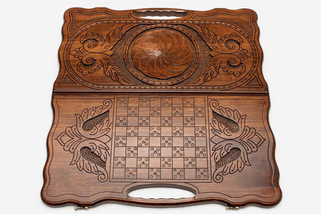 Detail of the scrollwork