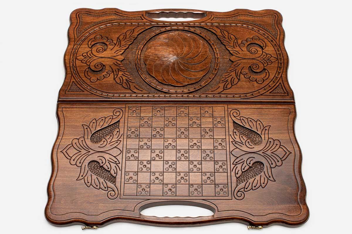 Detail of the scrollwork