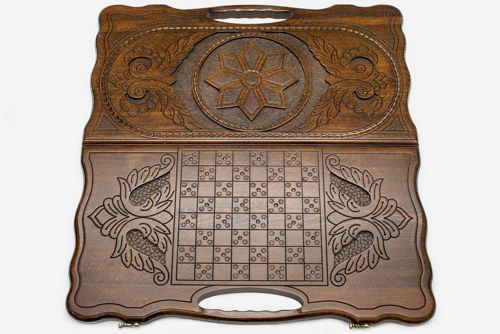 Detail of the scrollwork
