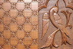Armenian heirloom backgammon set, full view