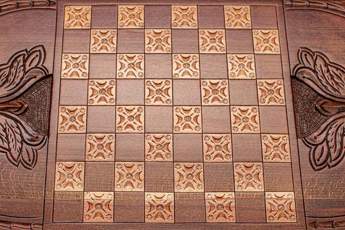Detail of the carved border