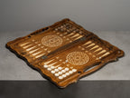 Luxury Backgammon Set – Ornate Carved Design