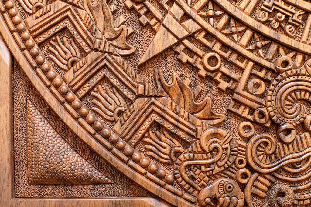 Detail of the outer carved ring