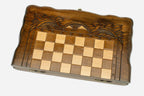 Ararat chess set with 32 wooden pieces and carrying bag