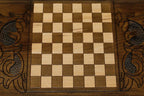 St. Gayane Armenian backgammon set with checkers and dice