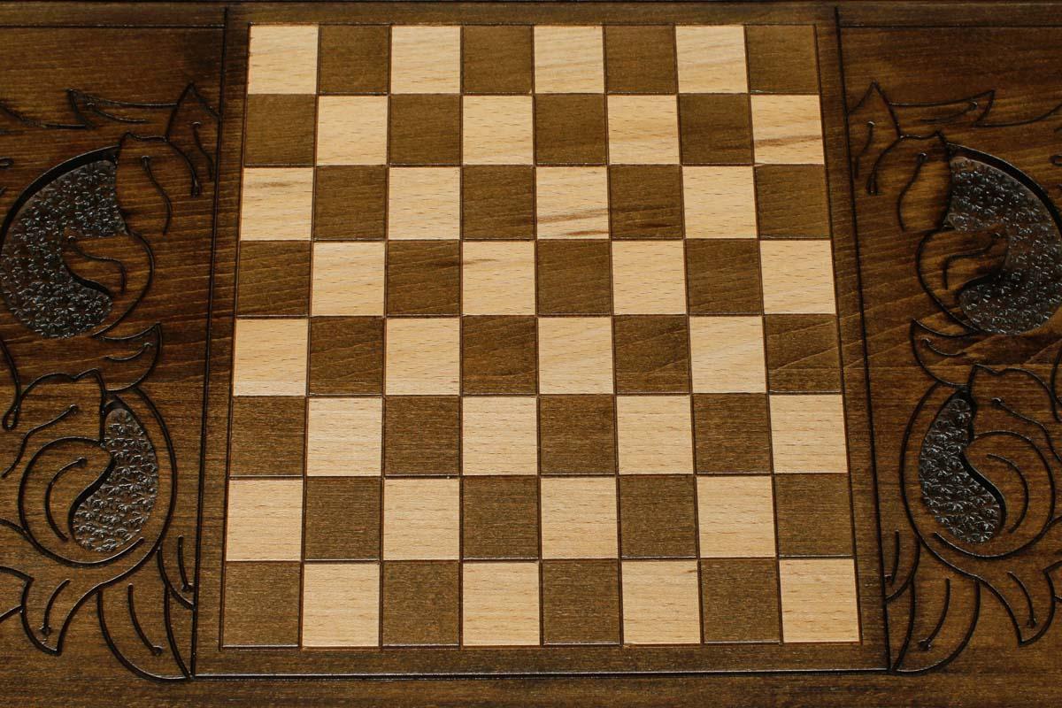 St. Gayane Armenian backgammon set with checkers and dice