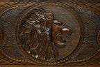 Detail of the bronze accents