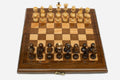 Classic travel chess set, 11.8 inch / 30 cm - handmade wooden chess set