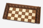 Handmade luxury chess set with bronze clasps