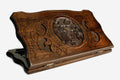 Armenian backgammon set with the coat of arms carved by hand