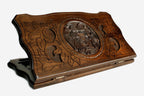 Armenian backgammon set with the coat of arms carved by hand