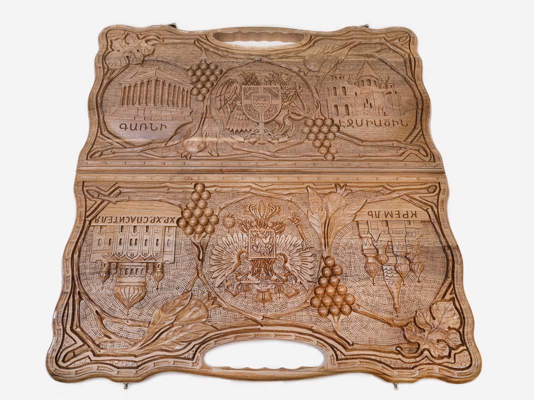 Detail of the carved border