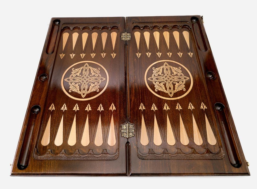 Close-up of the precision-carved symmetrical facets