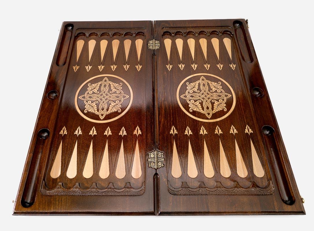 Close-up of the precision-carved symmetrical facets