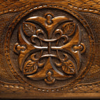 Luxury Backgammon Set – Ornate Design with Bronze Details