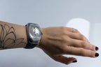 Guilloche Blue Enamel Silver Watch product image 6