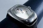 Guilloche Blue Enamel Silver Watch product image 7