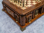 Chess Set with Storage - Castle
