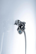 Luxury sterling silver keepsake spoon with Taurus design