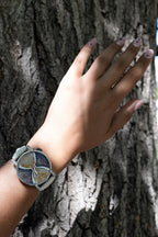Luxury bejeweled guilloché dial wristwatch for women