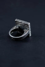 Handcrafted rainbow crystal jewelry in silver