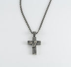 Latin prayer cross pendant