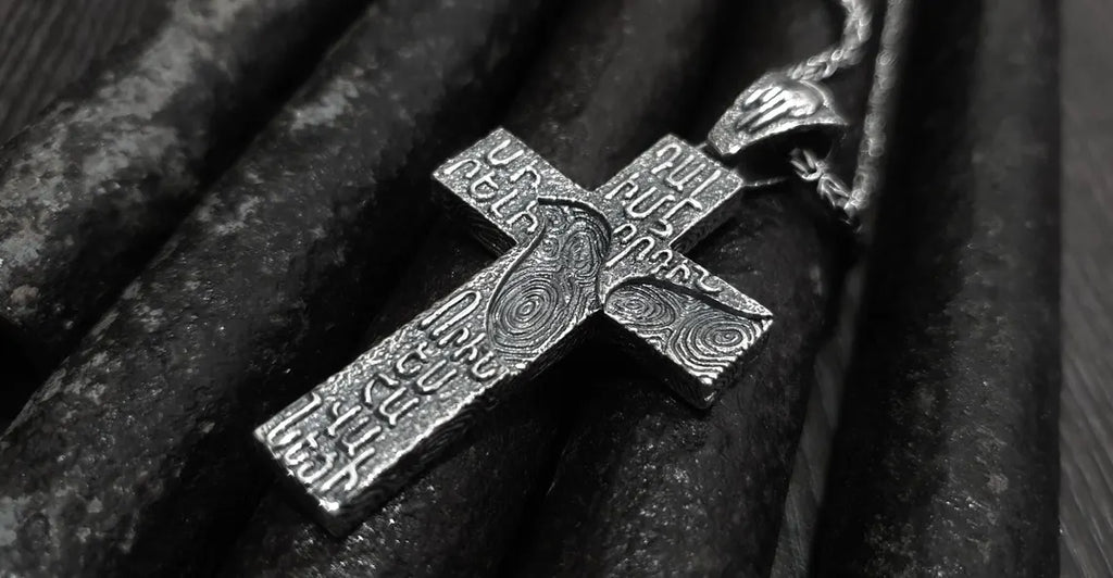 Double sided Armenian cross pendant