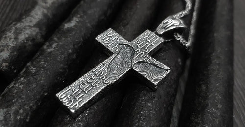 Double sided Armenian cross pendant